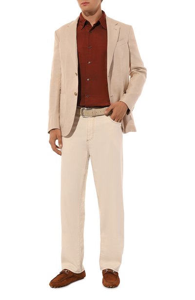 Замшевые мокасины GUCCI, арт. 765859/0PV00, фото 2