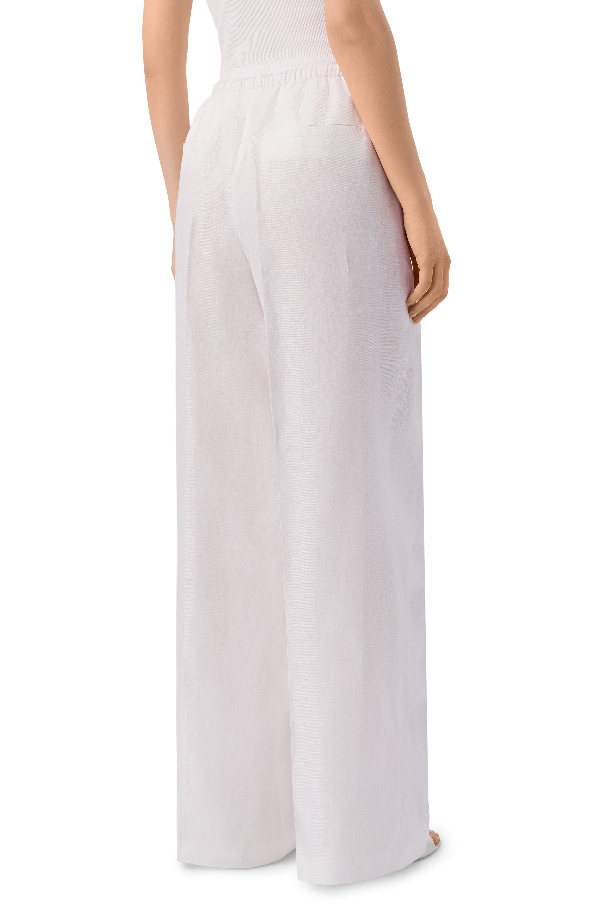 Льняные брюки 12 STOREEZ, арт. 137545, фото 4