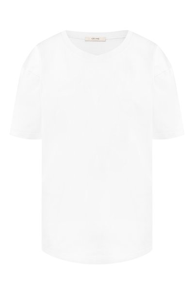 Женская хлопковая футболка CELINE, арт. 23FR7501B