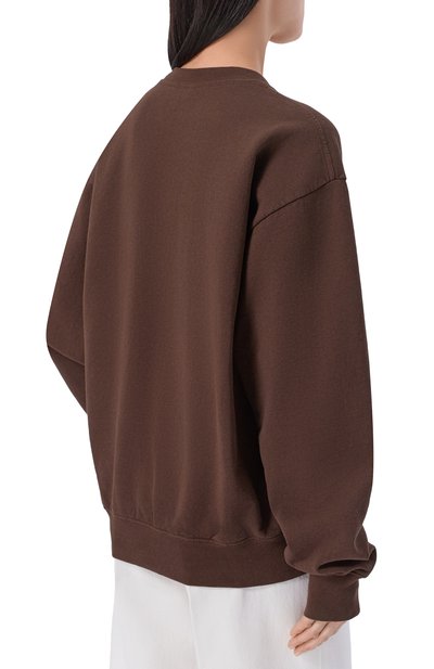 Хлопковый свитшот SPORTY AND RICH, арт. ST07165241BR03, фото 4
