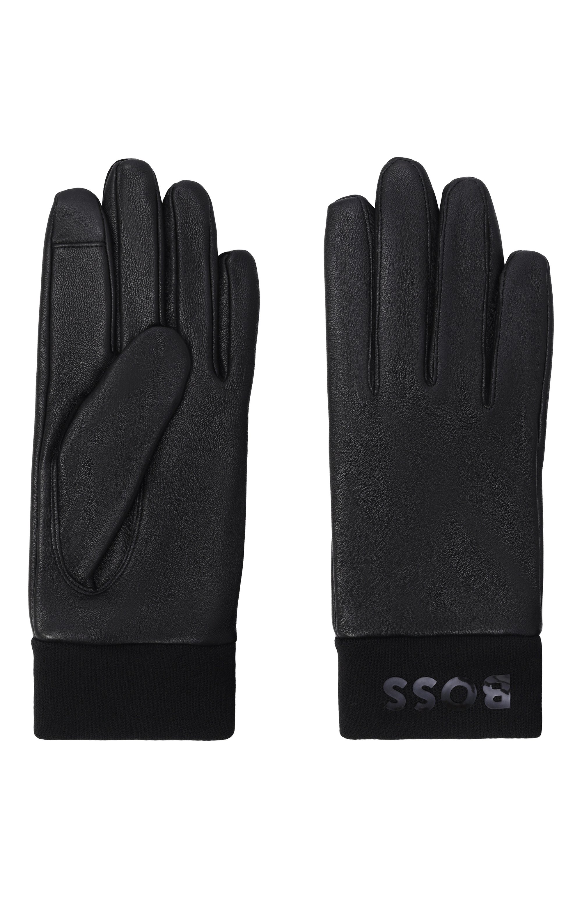 Кожаные перчатки BOSS, арт. 50502581, фото 2