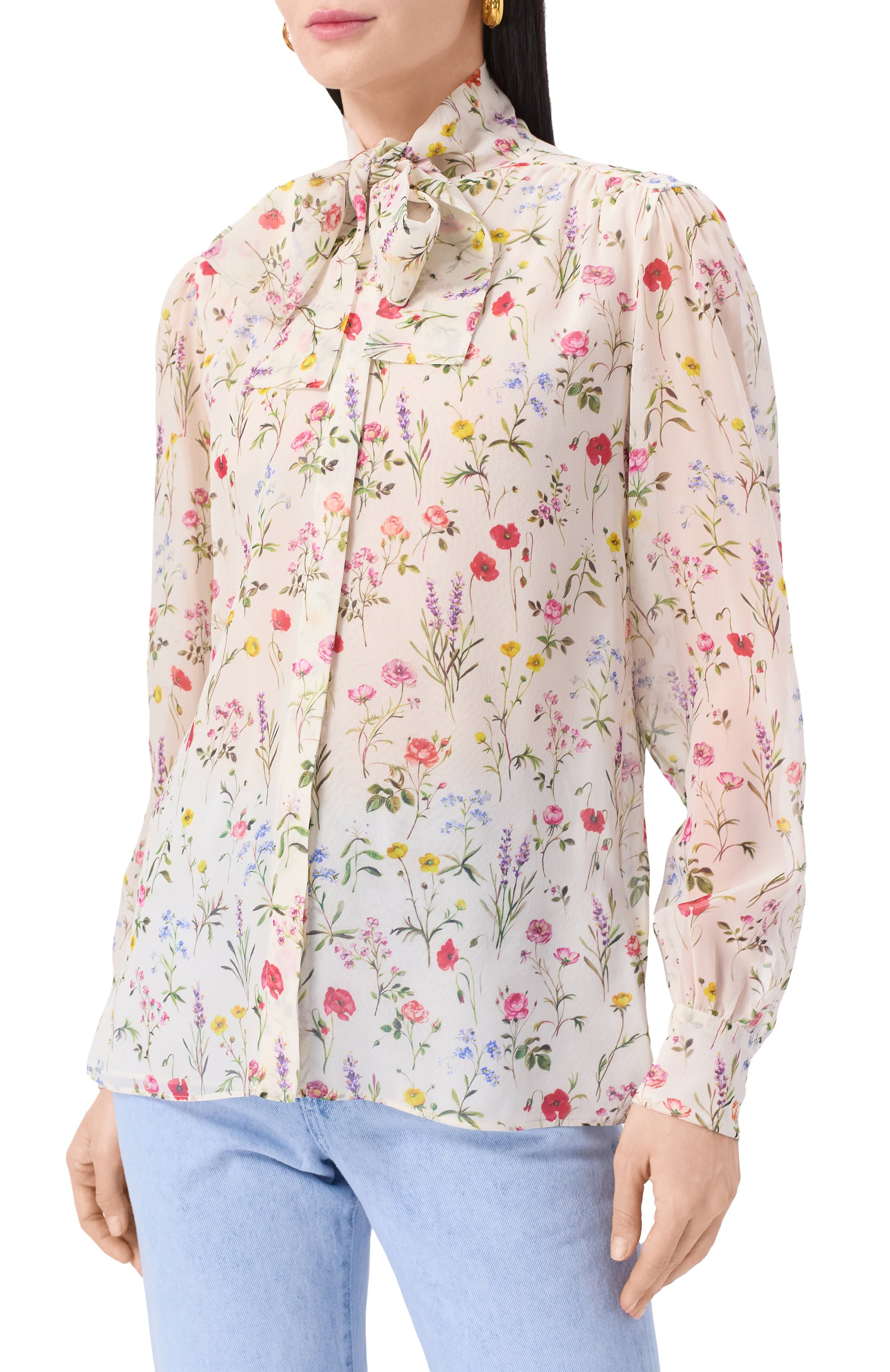 Шелковая блузка GIAMBATTISTA VALLI, арт. 25SSPVCA1212-39PRI, фото 3