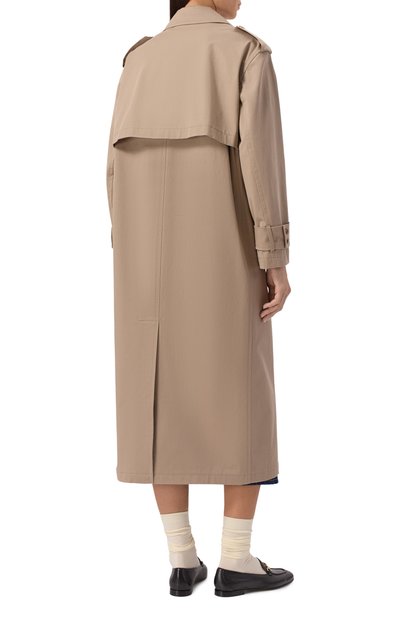 Хлопковый тренч THEORY, арт. P0104402, фото 4