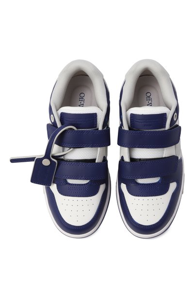 Кожаные кеды out of office OFF-WHITE, арт. 0BIA008F25LEA0010145/34-38, фото 4