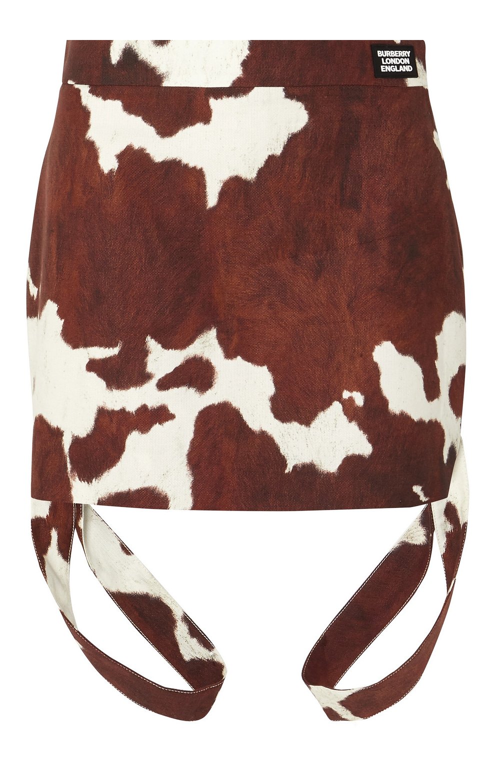 Юбка из смеси хлопка и льна BURBERRY, арт. 4560527, фото 1