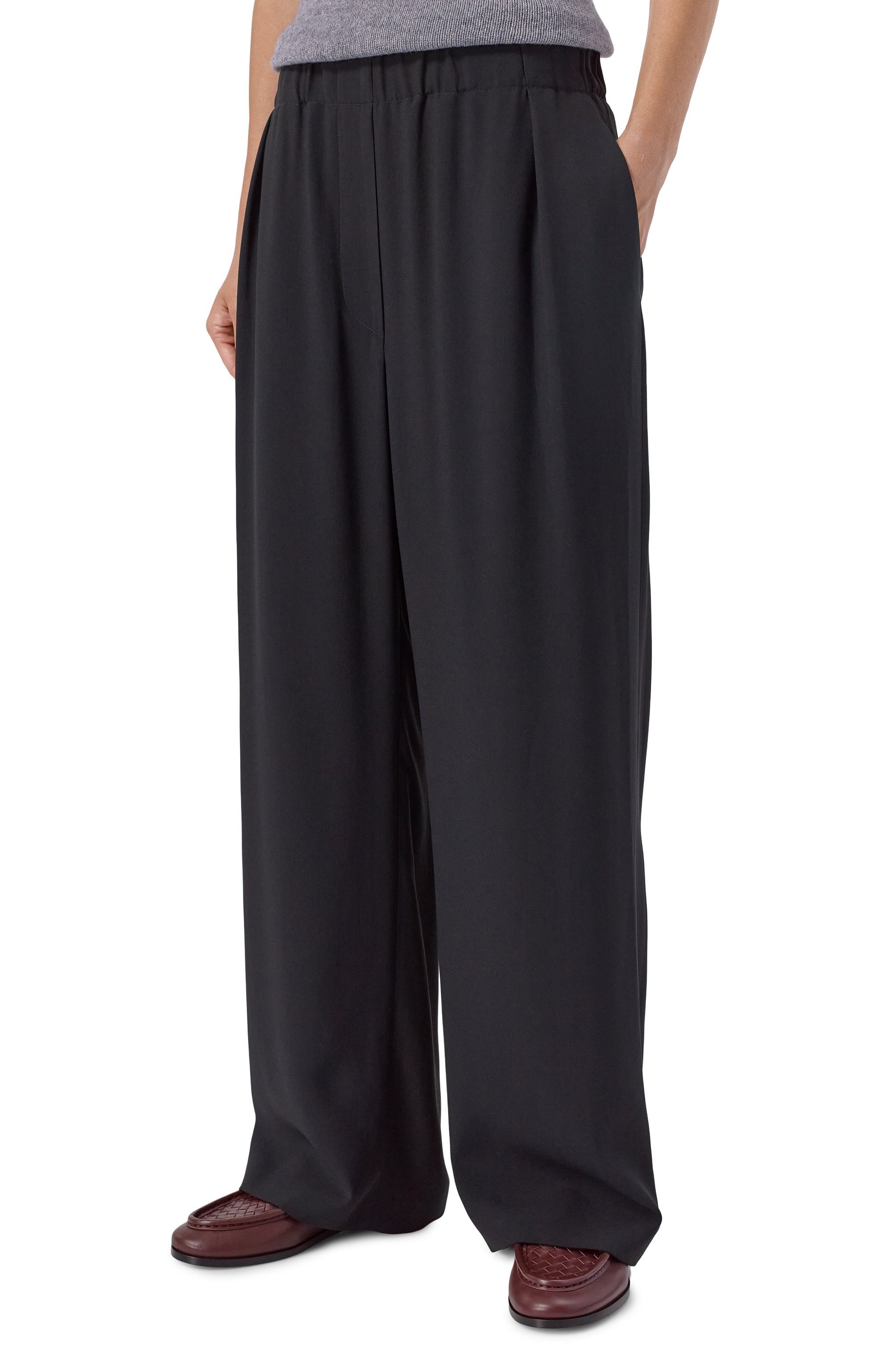 Брюки JIL SANDER черного цвета по цене 141500 руб., арт. J02KA0433/J76017, фото 3 Брюки JIL SANDER, арт. J02KA0433/J76017, фото 3