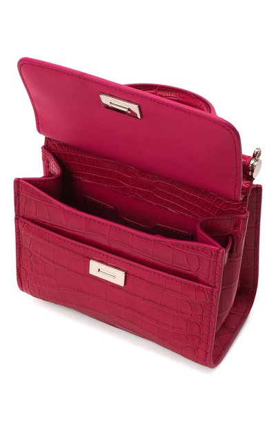 Сумка sicily 58 micro из кожи аллигатора DOLCE & GABBANA, арт. BB6846/A2Y14/AMIS, фото 5