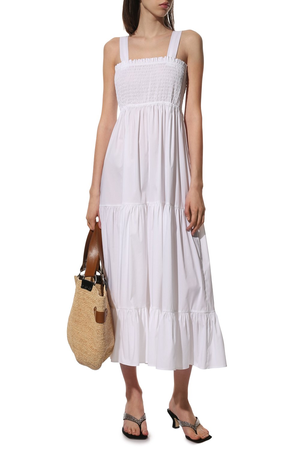 Хлопковое платье PIETRO BRUNELLI, арт. AG2201/C02937, фото 2