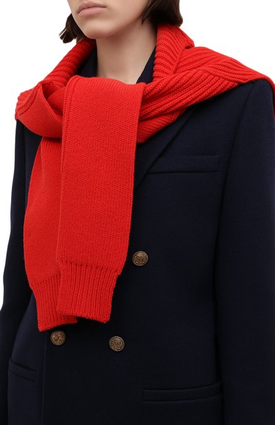 Шерстяной шарф ALEXANDER MCQUEEN, арт. 687357/3206Q, фото 3