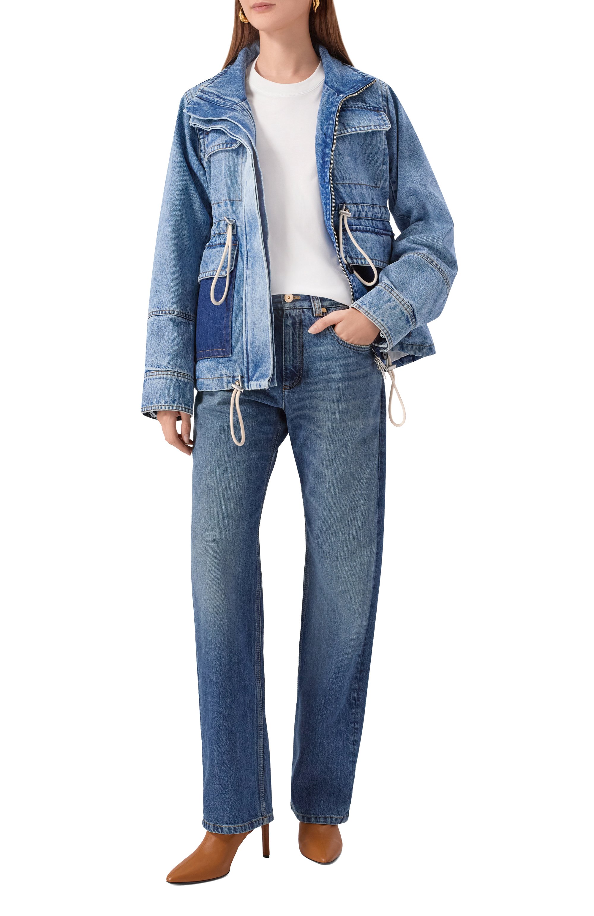 Хлопковая футболка LOULOU DE SAISON, арт. TELANT0 LDS, фото 2