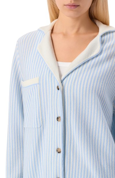 Рубашка из шерсти и кашемира ALLUDE, арт. 255/17750, фото 5