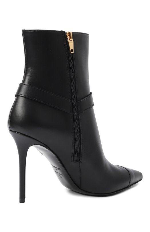Кожаные ботильоны Eva Balmain FN0TE012/LVIT Чёрный  FN0TE012/LVIT Фото 5