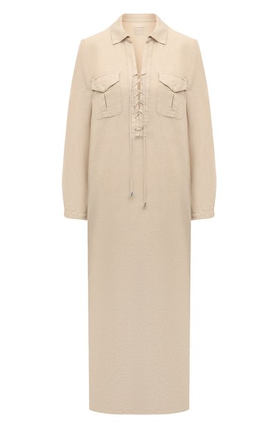 Женское льняное платье 120% LINO, арт. 31ALIW49IB/000F753/000