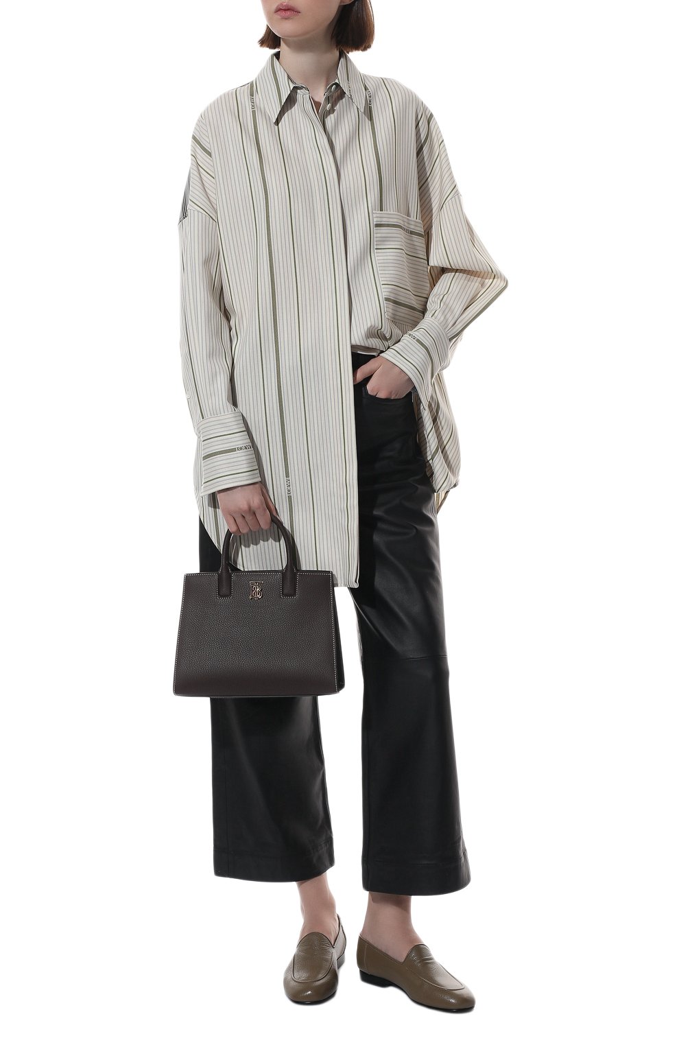 Рубашка из шерсти и хлопка LOEWE, арт. S359Y05X23, фото 2