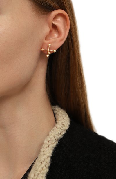 Моносерьга молекула AVGVST золотого цвета по цене 42500 руб., арт. 306033-01, фото 2 Моносерьга молекула AVGVST, арт. 306033-01, фото 2