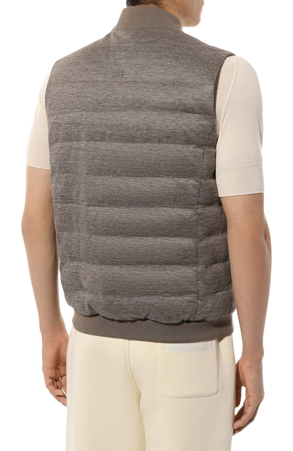 Жилет из шелка и льна STEFANO RICCI, арт. MZJ4100020/PPKL03, фото 4