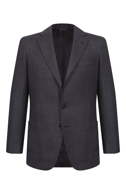 Шерстяной пиджак Zilli P2T00AM020051089Q Серый P2T00AM020051089Q