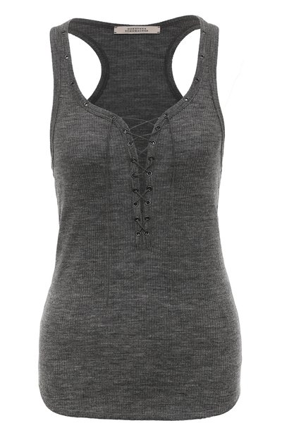 Шерстяная майка DOROTHEE SCHUMACHER серого цвета по цене 28050 руб., арт. 323202, фото 1 Шерстяная майка DOROTHEE SCHUMACHER, арт. 323202, фото 1