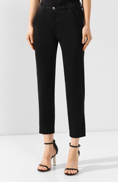 Брюки 7 FOR ALL MANKIND черного цвета по цене 15800 руб., арт. JSL4V600RT, фото 3 Брюки 7 FOR ALL MANKIND, арт. JSL4V600RT, фото 3