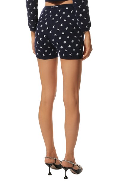 Шерстяные шорты MIU MIU, арт. MMP167-1ZFC-F0008, фото 4