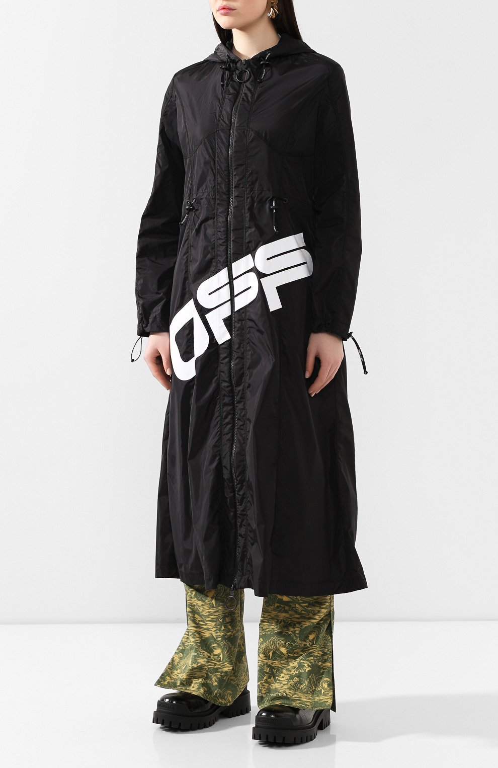 Плащ OFF-WHITE, арт. 0WEA202R20A390861001, фото 3
