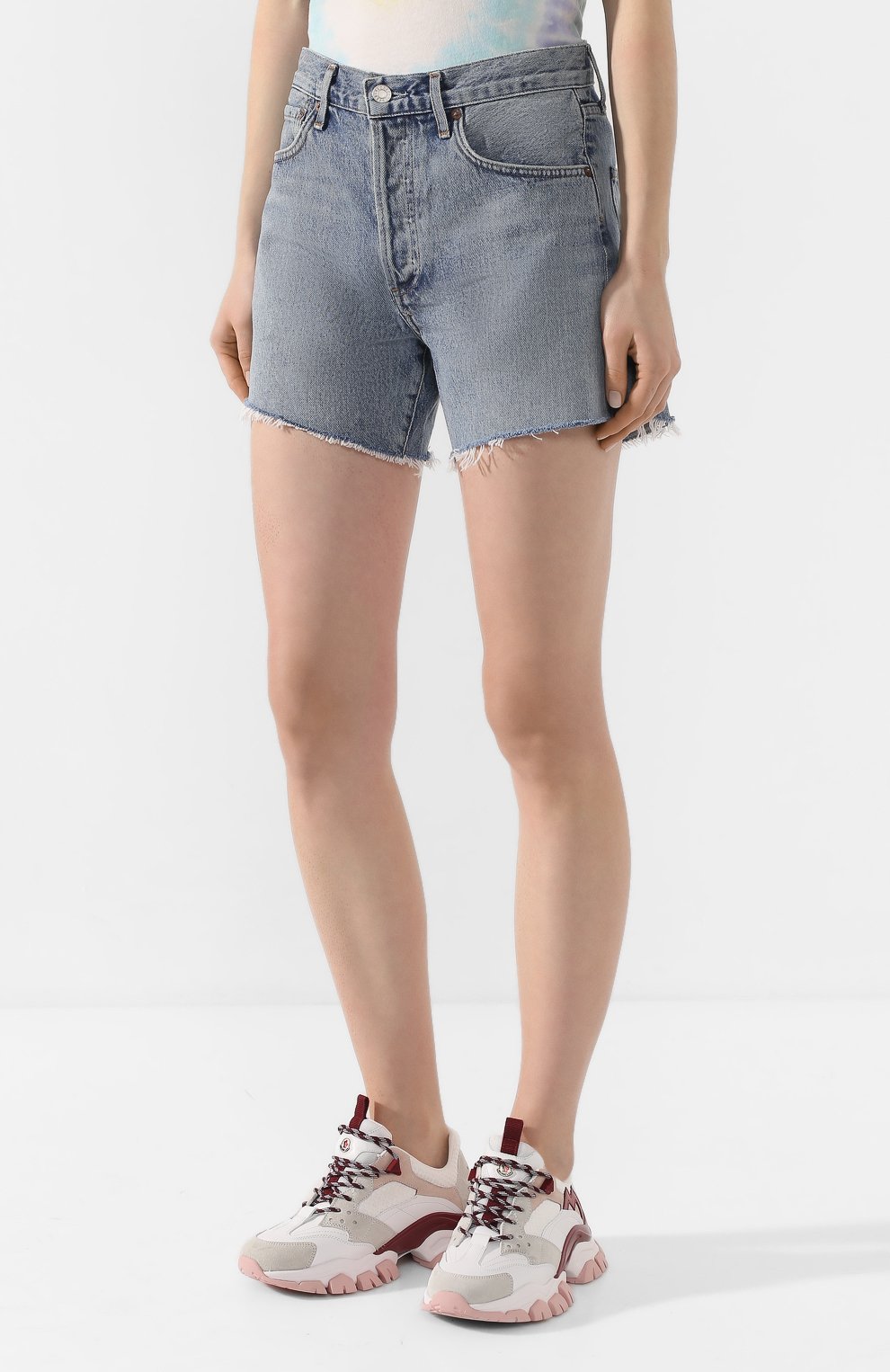 Джинсовые шорты AGOLDE, арт. A9002-1141, фото 3