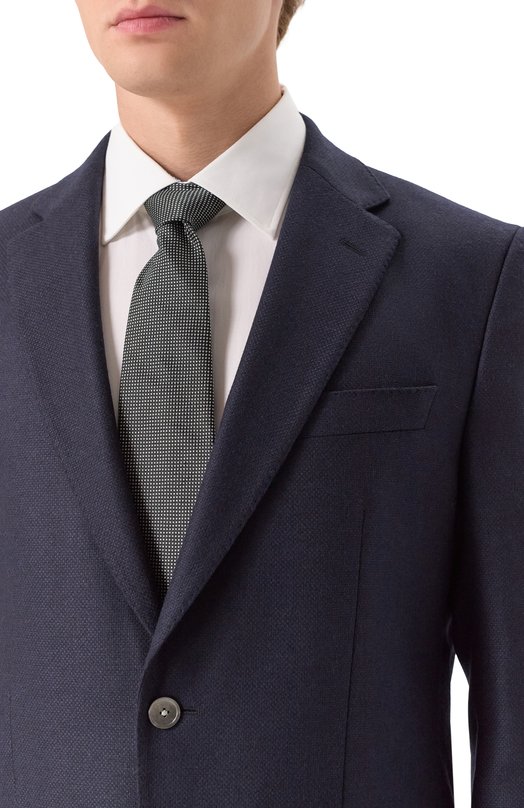 Пиджак из шерсти и кашемира BOSS 50551573 Синий  50551573 Фото 6