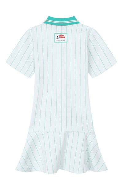 Хлопковое платье MARC JACOBS (THE) светло-зеленого цвета по цене 19050 руб., арт. W60716, фото 2 Хлопковое платье MARC JACOBS (THE), арт. W60716, фото 2