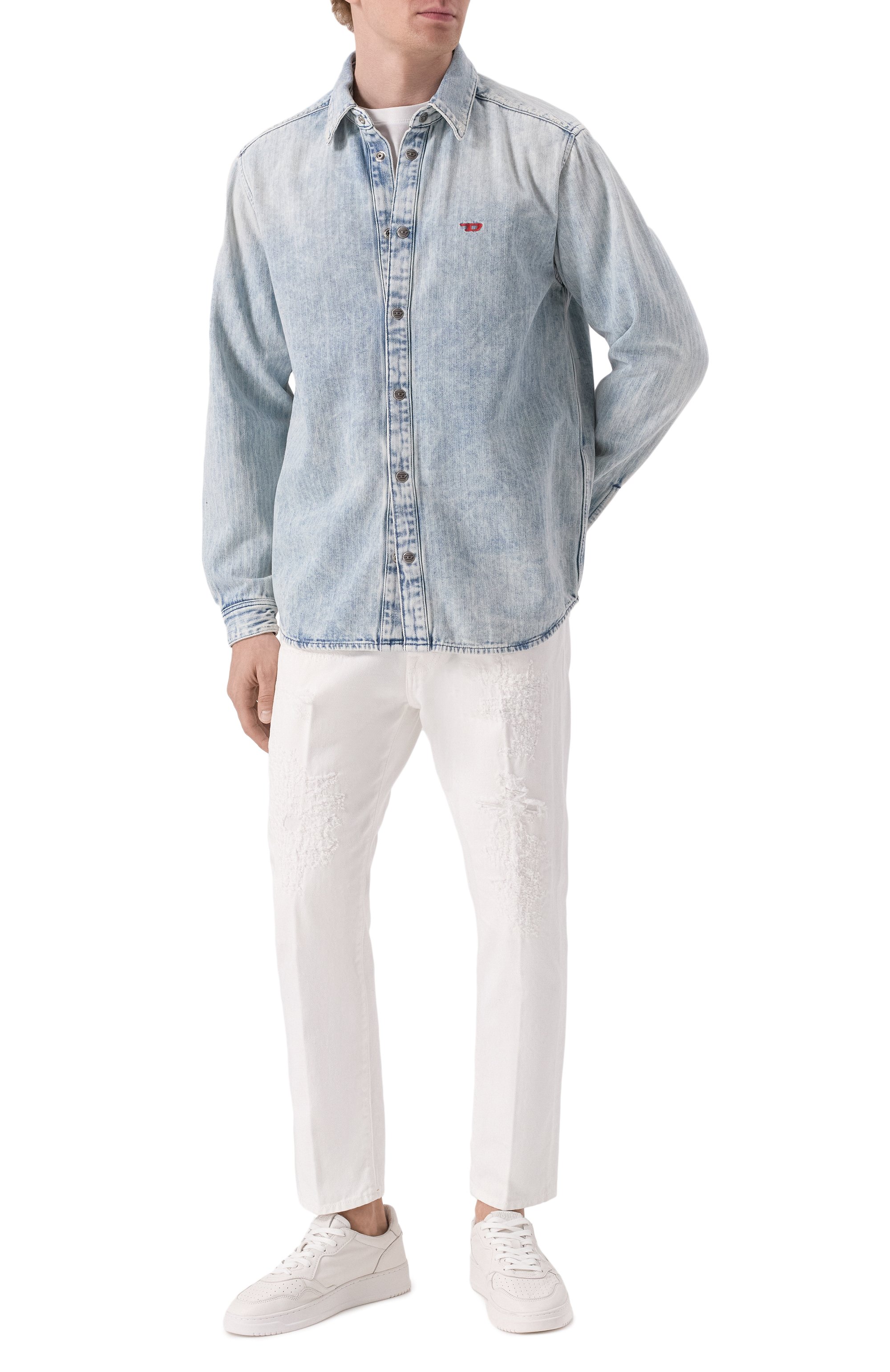 Джинсовая рубашка DIESEL, арт. A03534/09L60, фото 2