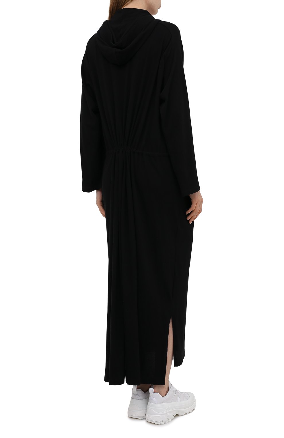 Хлопковое платье YOHJI YAMAMOTO, арт. ND-D09-089, фото 4