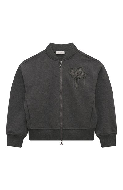 Хлопковый бомбер BRUNELLO CUCINELLI, арт. BN05NE872A