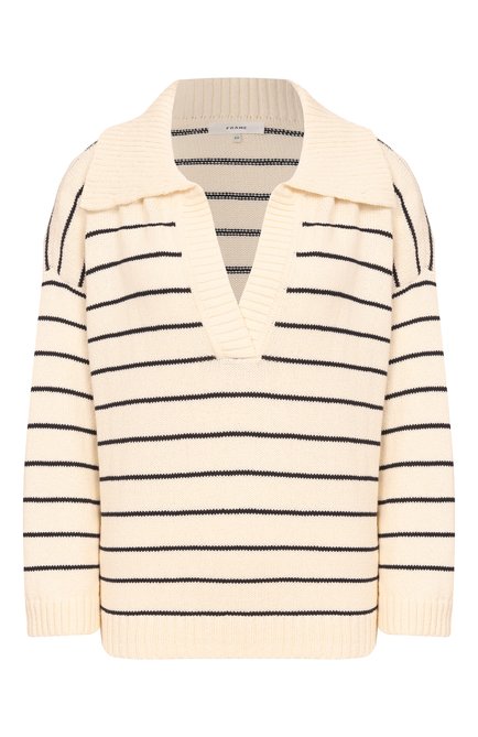 Женский хлопковый свитер FRAME DENIM, арт. WS26KSW014/THE STRIPED EASY PULL0VER