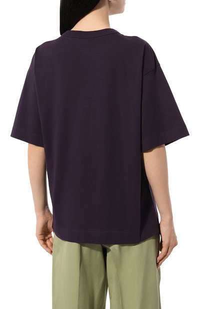 Хлопковая футболка DRIES VAN NOTEN, арт. 011102-8600, фото 4