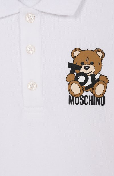 Хлопковое поло MOSCHINO, арт. M9M01P/LFA01, фото 3