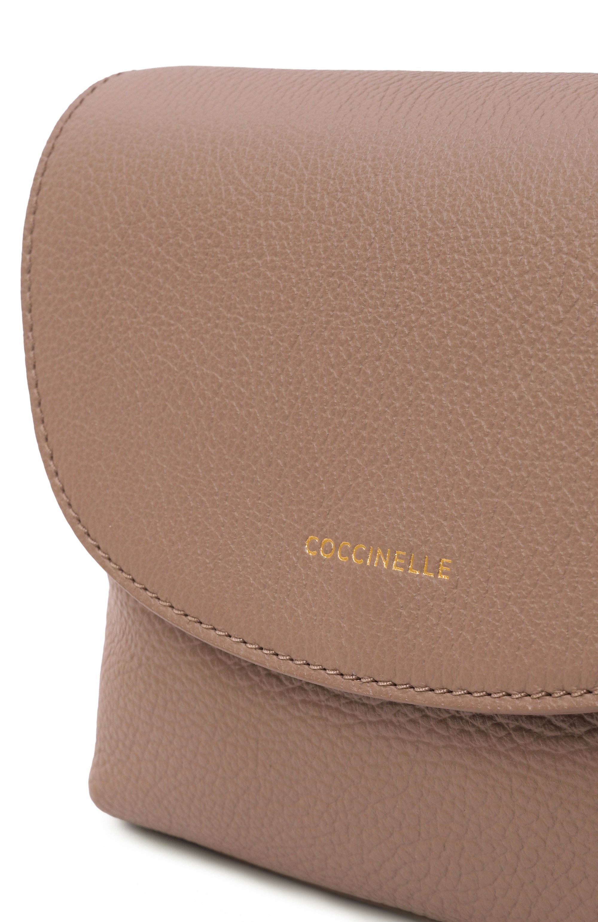 Сумка paulina mini COCCINELLE бежевого цвета по цене 22600 руб., арт. E5 S8F 59 01 01, фото 3 Сумка paulina mini COCCINELLE, арт. E5 S8F 59 01 01, фото 3