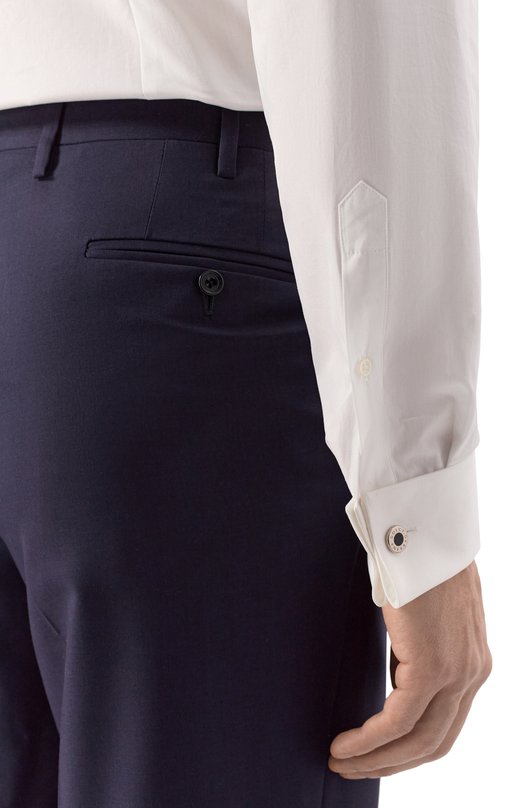 Хлопковая сорочка Corneliani 94P900-9491082 Белый  94P900-9491082 Фото 5