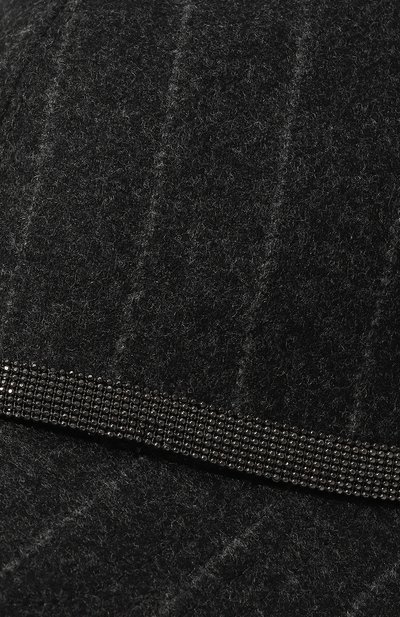 Шерстяная бейсболка BRUNELLO CUCINELLI, арт. MCAP90051, фото 4