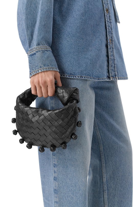 Сумка Jodie mini Bottega Veneta 804916 VCPPW Чёрный  804916 VCPPW Фото 2