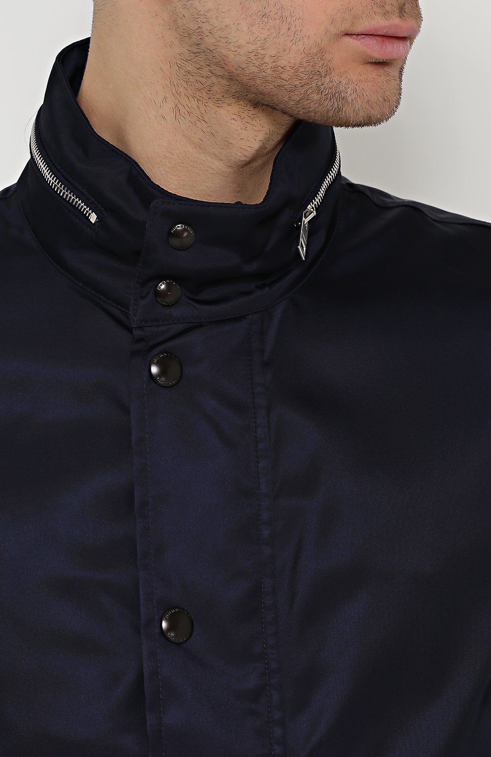 Куртка на молнии с потайным капюшоном BURBERRY, арт. 3983643, фото 5