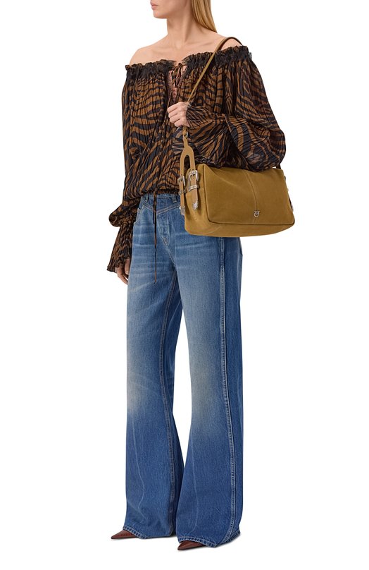 Сумка 24 Classic Pinko 106676/A0F6 Бежевый  106676/A0F6 Фото 3