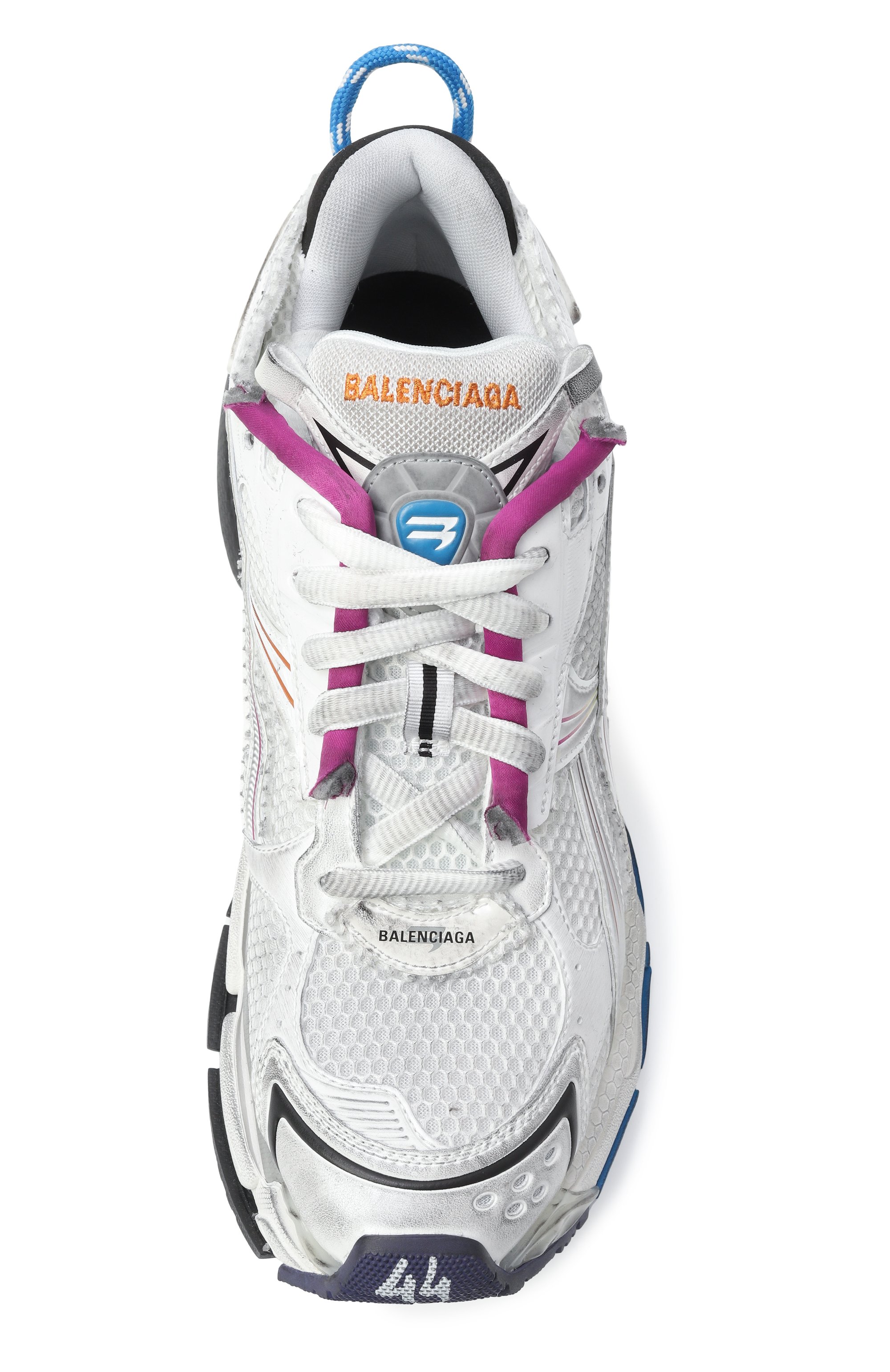 Комбинированные кроссовки runner BALENCIAGA, арт. 772774/WRUNG, фото 6