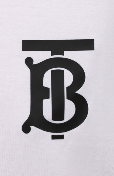Хлопковая футболка BURBERRY, арт. 8017473, фото 5