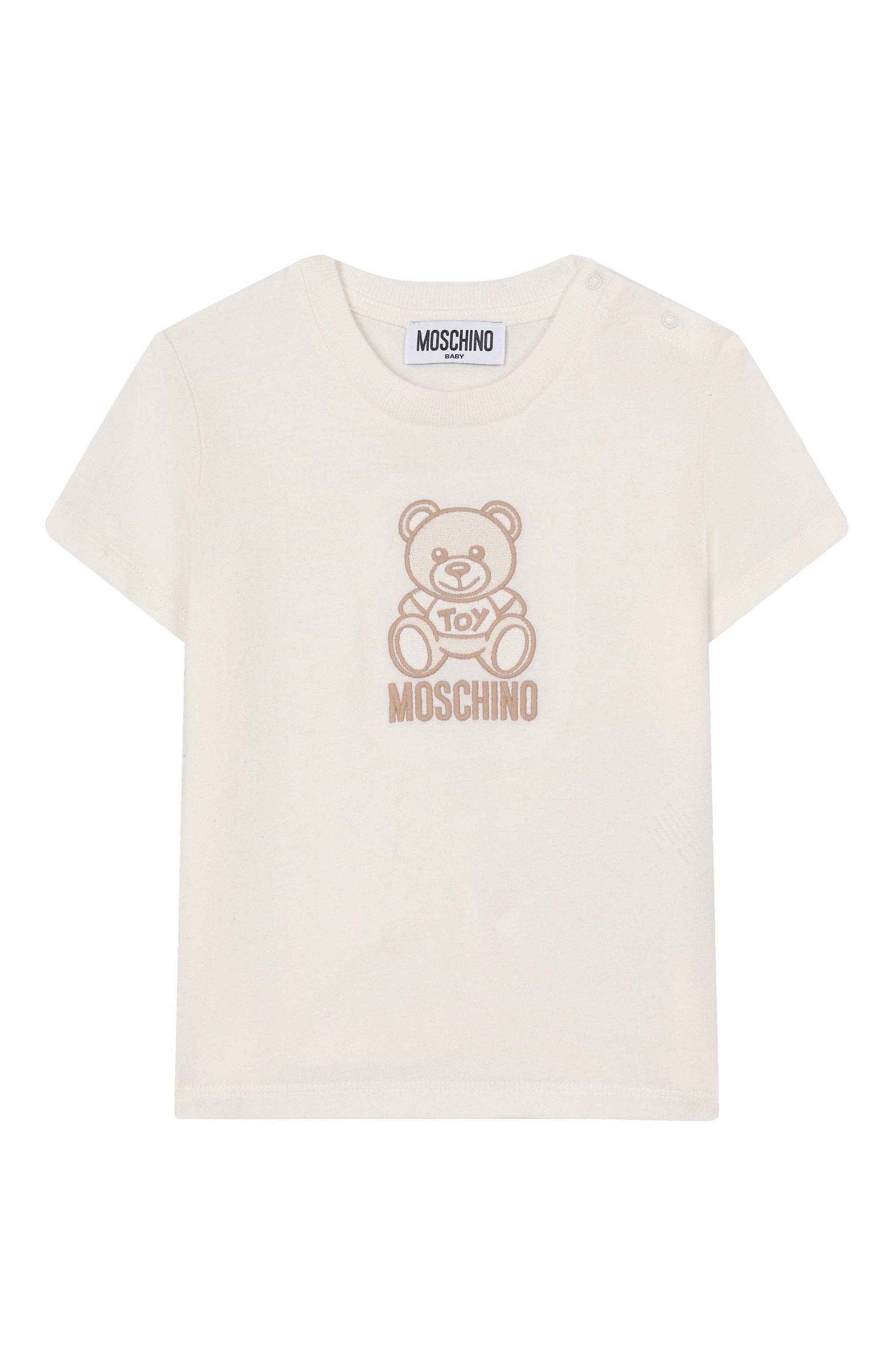 Хлопковая футболка MOSCHINO, арт. MPM047/LAA23, фото 1