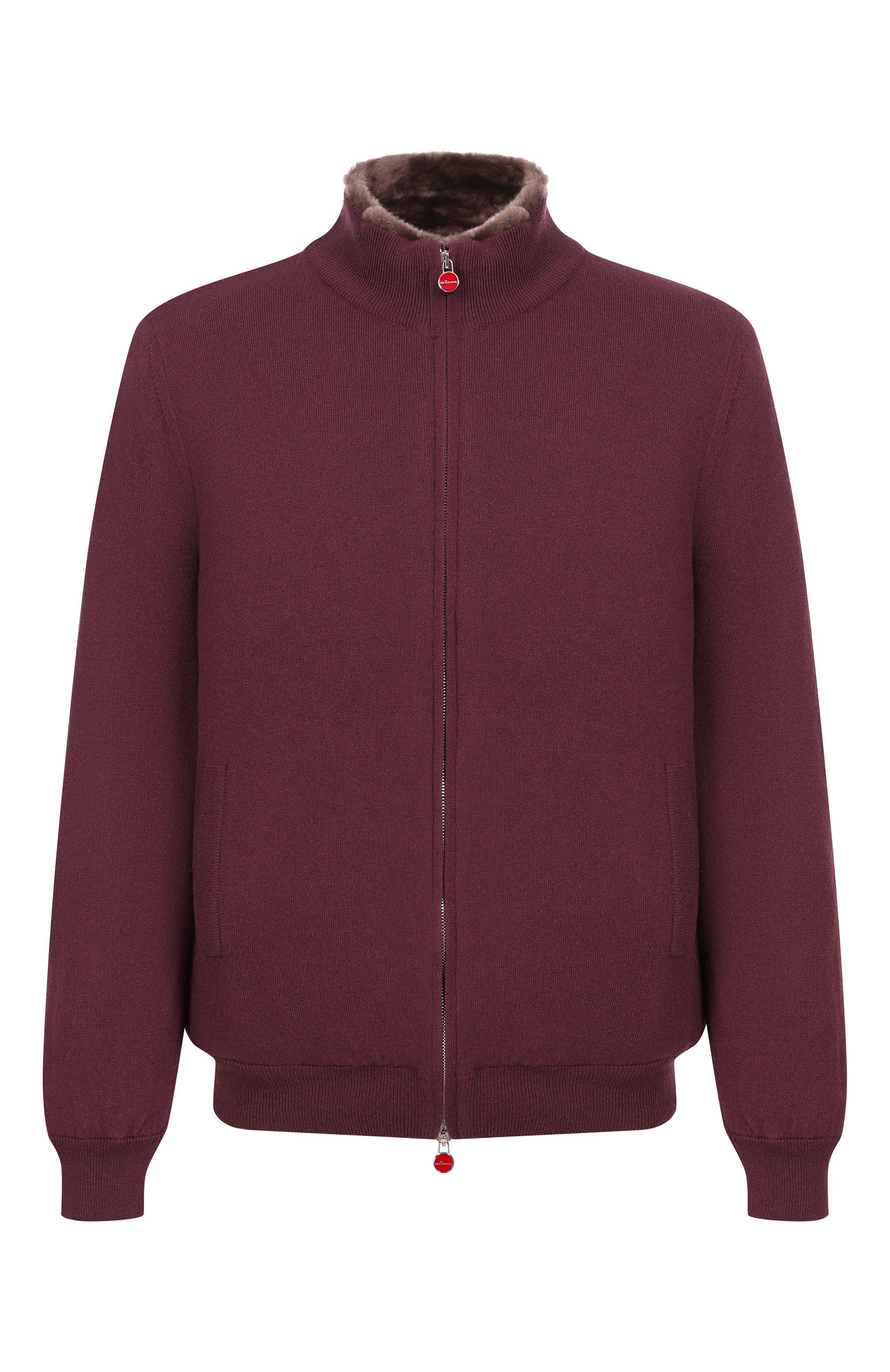 Кашемировый кардиган с подкладкой из овчины KITON, арт. UMK1489K340, фото 1