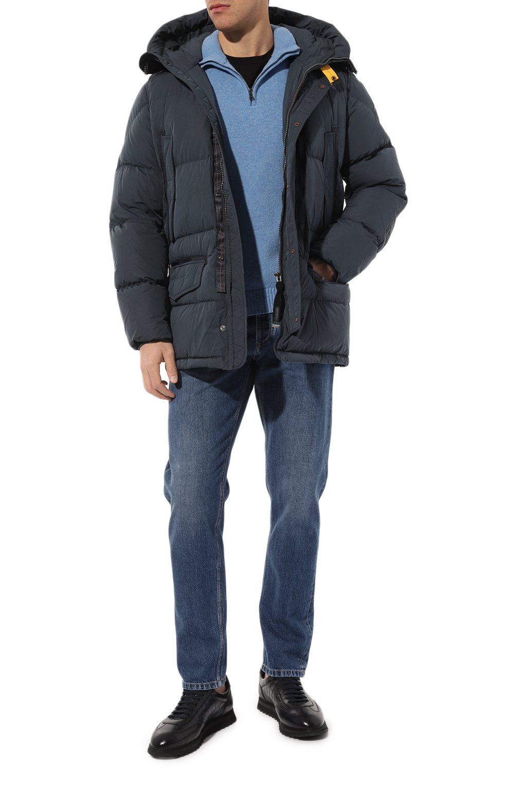 Пуховик PARAJUMPERS синего цвета по цене 127500 руб., арт. PMPUHF03, фото 2 Пуховик PARAJUMPERS, арт. PMPUHF03, фото 2