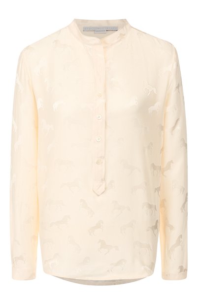 Женская блузка из смеси вискозы и шелка STELLA MCCARTNEY, арт. 531885/SNA57