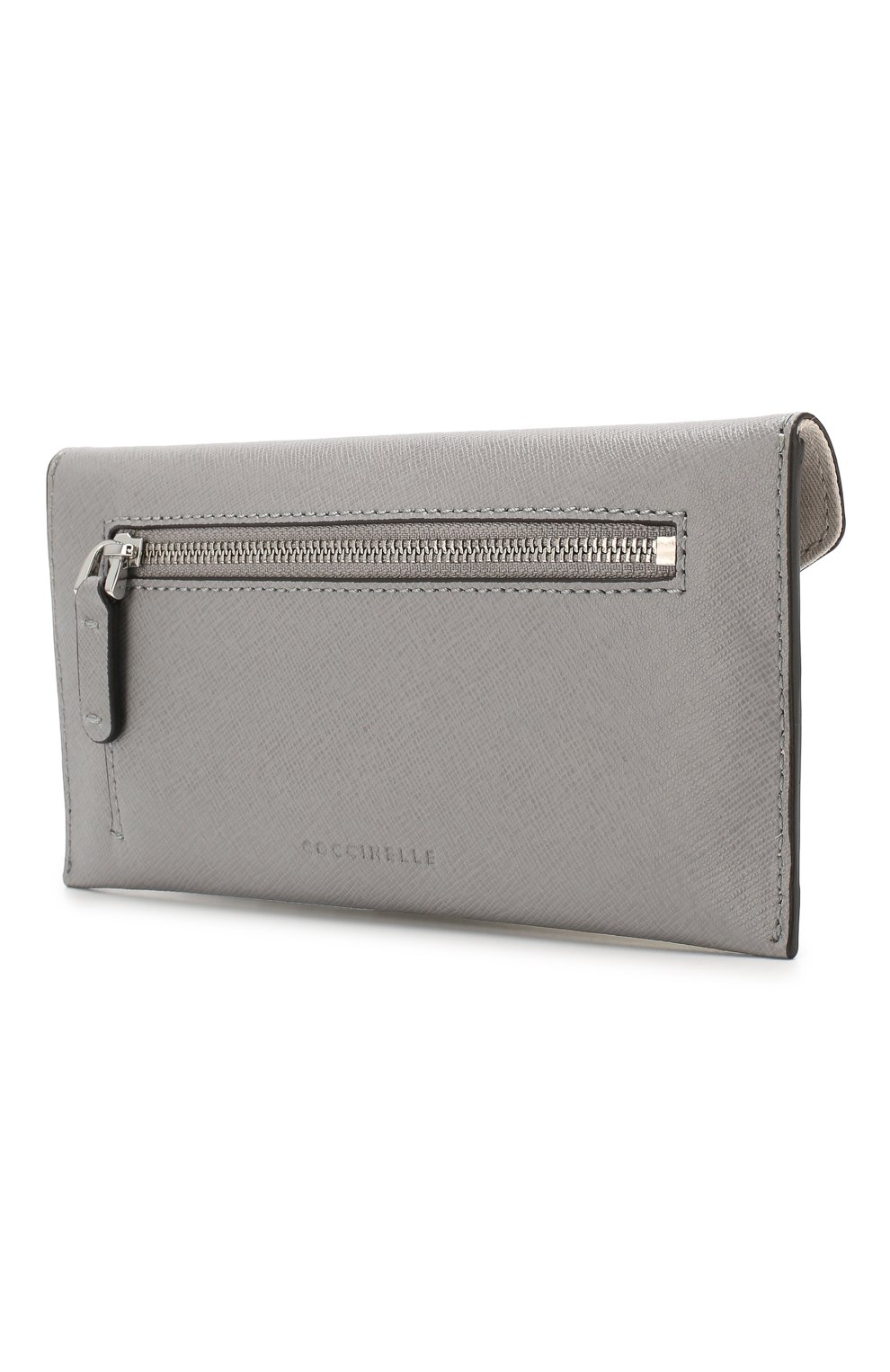 Кожаный кошелек COCCINELLE серого цвета по цене 7440 руб., арт. E5 EV1 19 B9 05, фото 2 Кожаный кошелек COCCINELLE, арт. E5 EV1 19 B9 05, фото 2