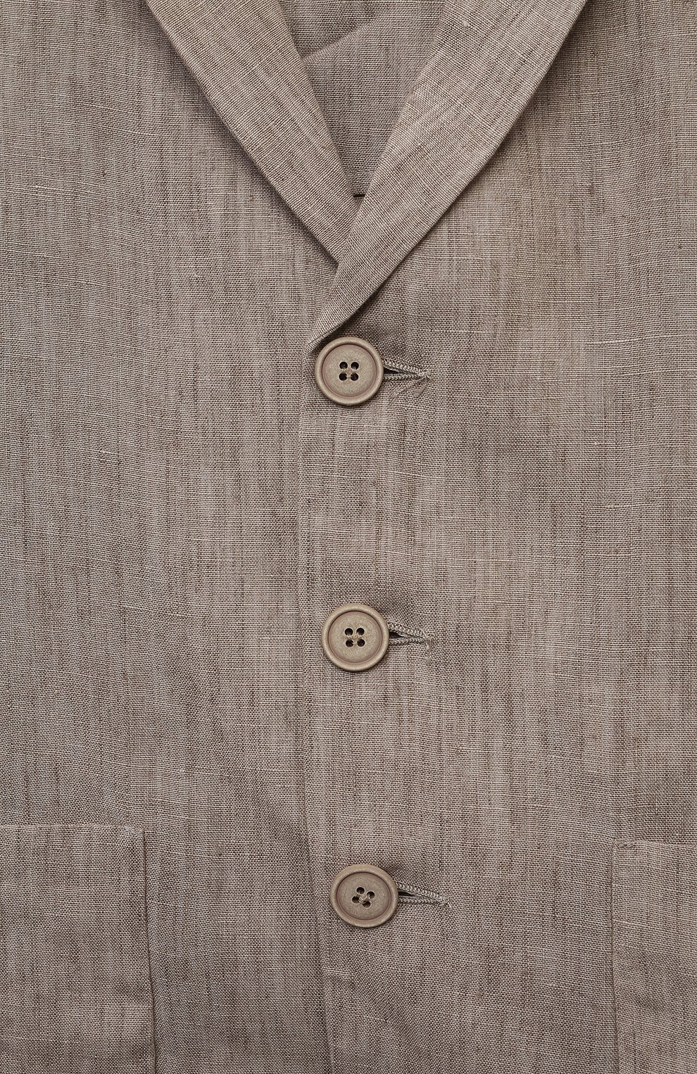 Льняной пиджак IL GUFO, арт. P24GB039L0015/5A-8A, фото 3