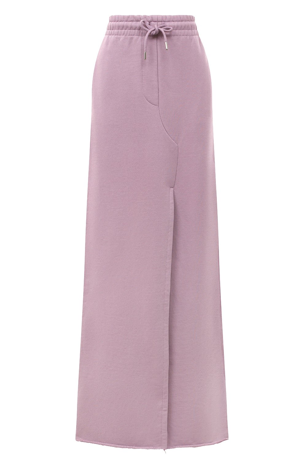 Хлопковая юбка DRIES VAN NOTEN сиреневого цвета по цене 42750 руб., арт. 222-011118-5615, фото 1 Хлопковая юбка DRIES VAN NOTEN, арт. 222-011118-5615, фото 1