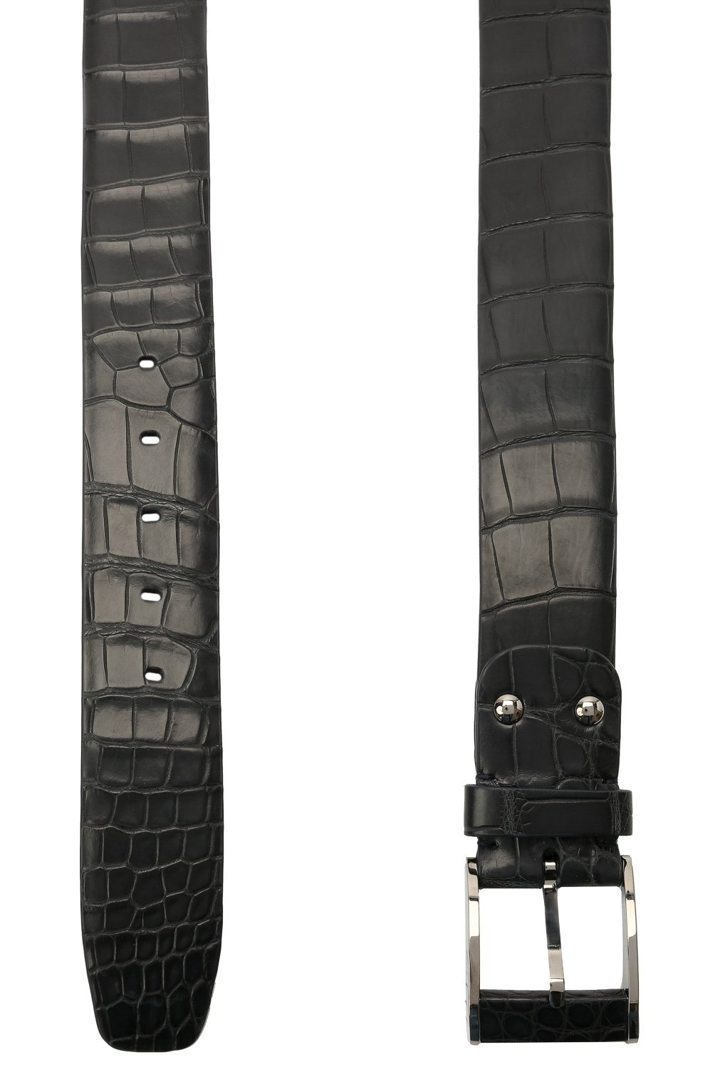 Ремень из кожи крокодила со сменными пряжками ZILLI, арт. MJL-CLAQE-01010/C819/CP0R, фото 2